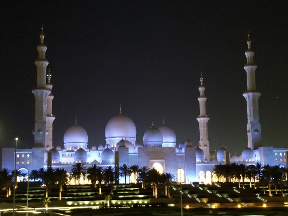 Sheikh Zayed Grand Mosque, Abu Dhabi photo by Anastasia Mills Healy